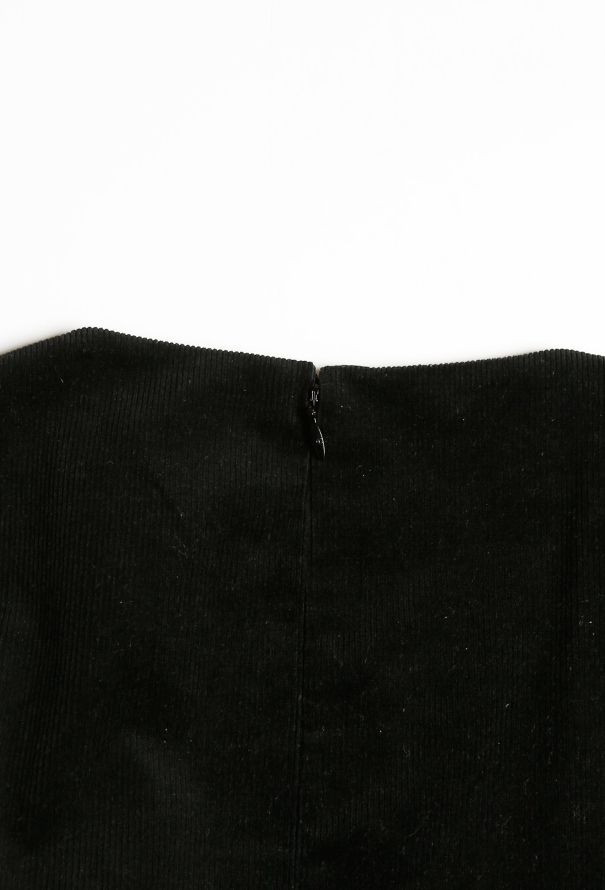 Chanel F/W 2007 Corduroy Belted Dress - 7