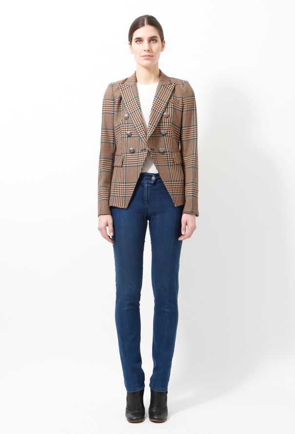 Modern Designers Veronica Beard Pre-Fall 2018 Plaid Ensemble - 2