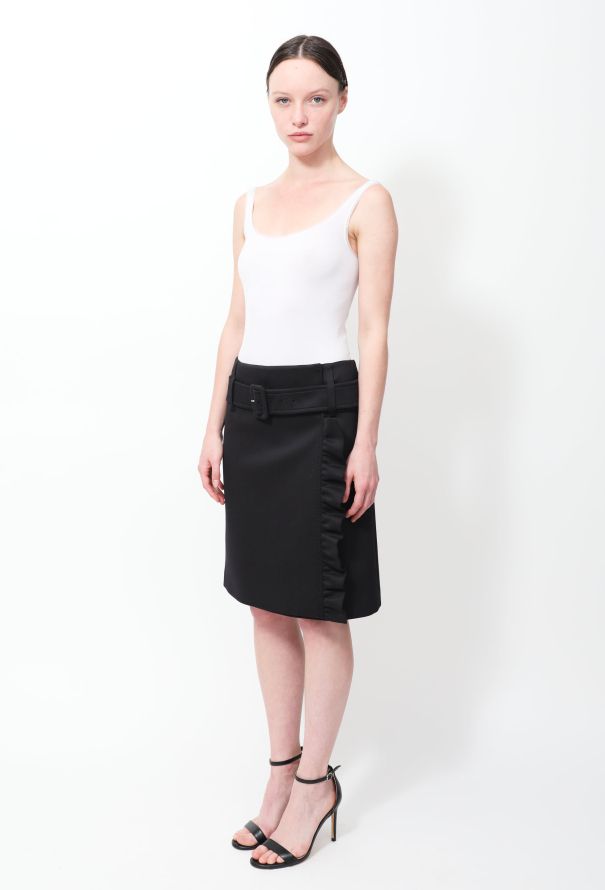 Prada Resort 2019 Belted Wrap Skirt - 3