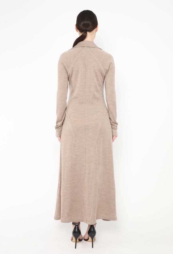 Bottega Veneta 2021 Heathered Maxi Dress - 5