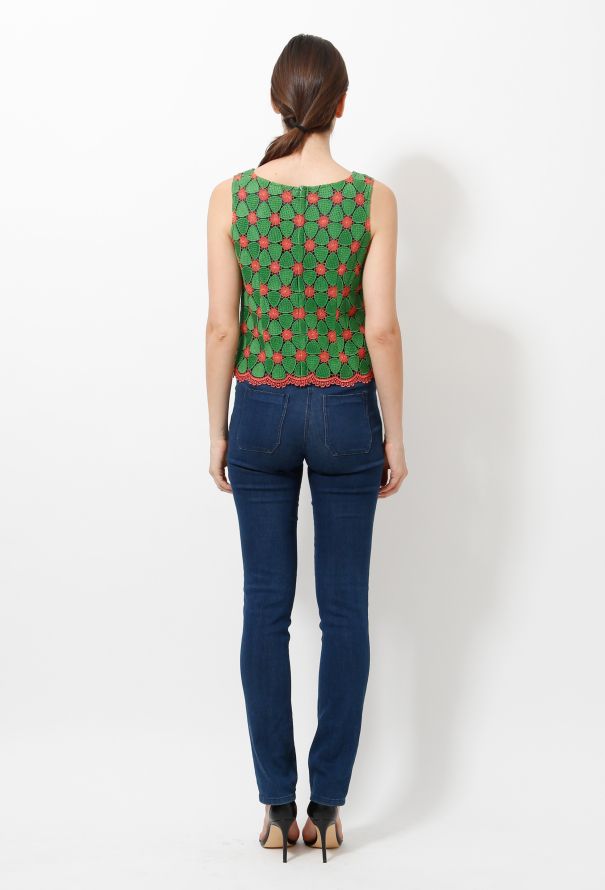 Comme des Garçons 90s 'Robe de Chambre' Lace Top - 3