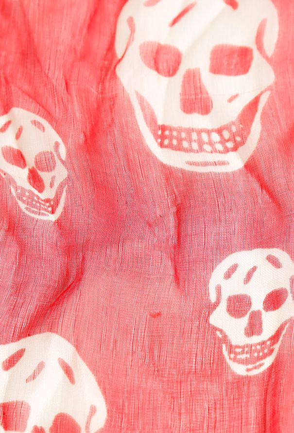 Alexander McQueen Signature Skull Scarf - 5
