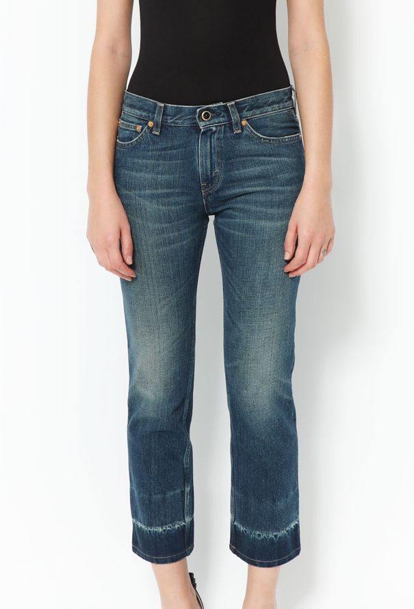 Céline Cropped Triomphe Jeans - 2