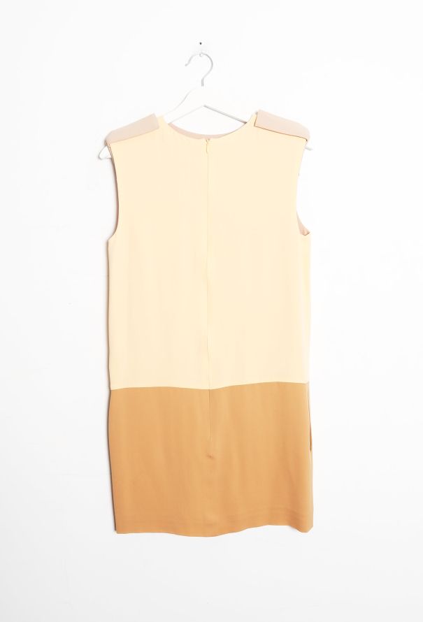 Céline Pre-Fall 2010 Tonal Silk Dress - 10