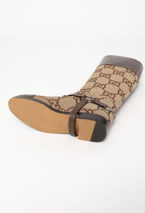 Gucci F/W 2021 Leather Harness Zelda Boots - 7