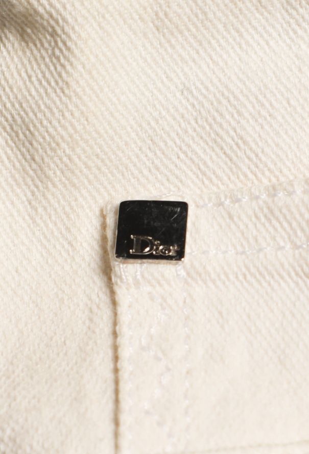 Dior 2004 Flared Embellished Jeans - 6