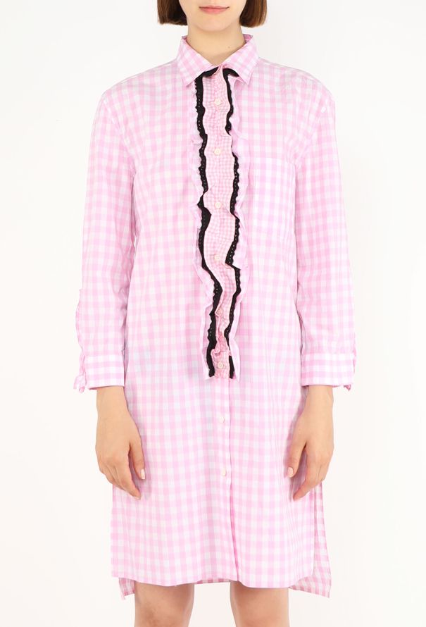 Prada Gingham Ruffled Dress, Pre-Fall 2013 - 3