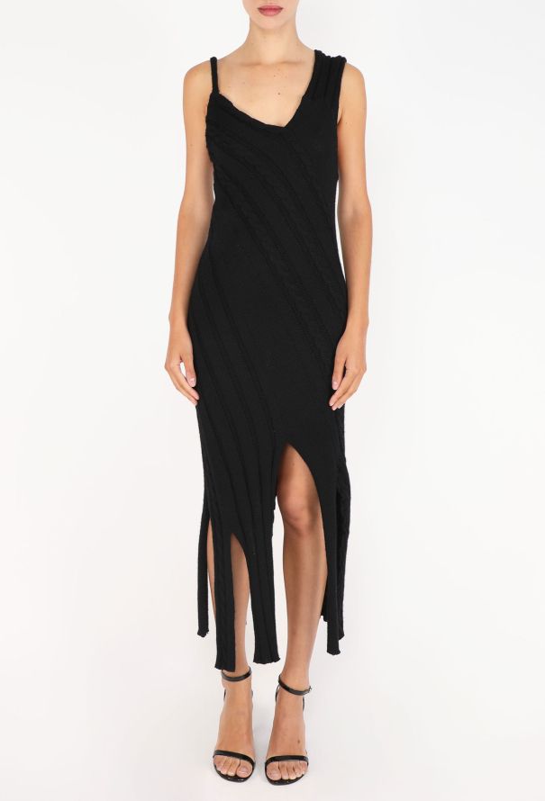 Junya Watanabe Asymmetrical Knit Dress, F/W 1993 - 3