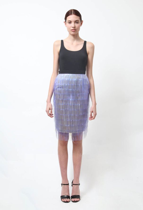 Balenciaga Iridescent Tinsel Skirt - 1