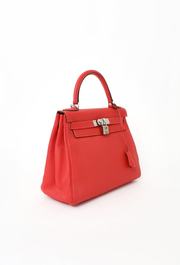 Hermès Rose Jaipur Togo Kelly Retourné 28 - 5