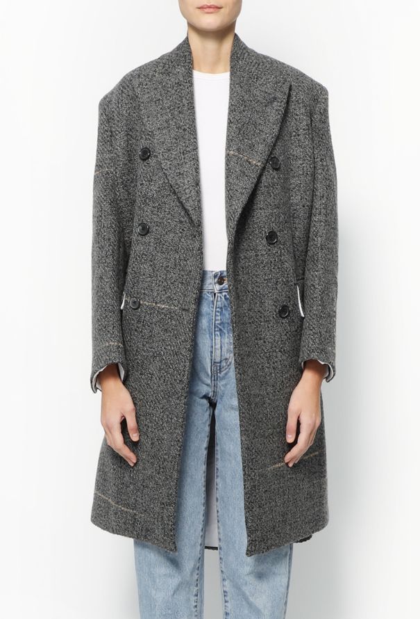 Calvin Klein F/W 2018 Oversized Wool Coat - 5