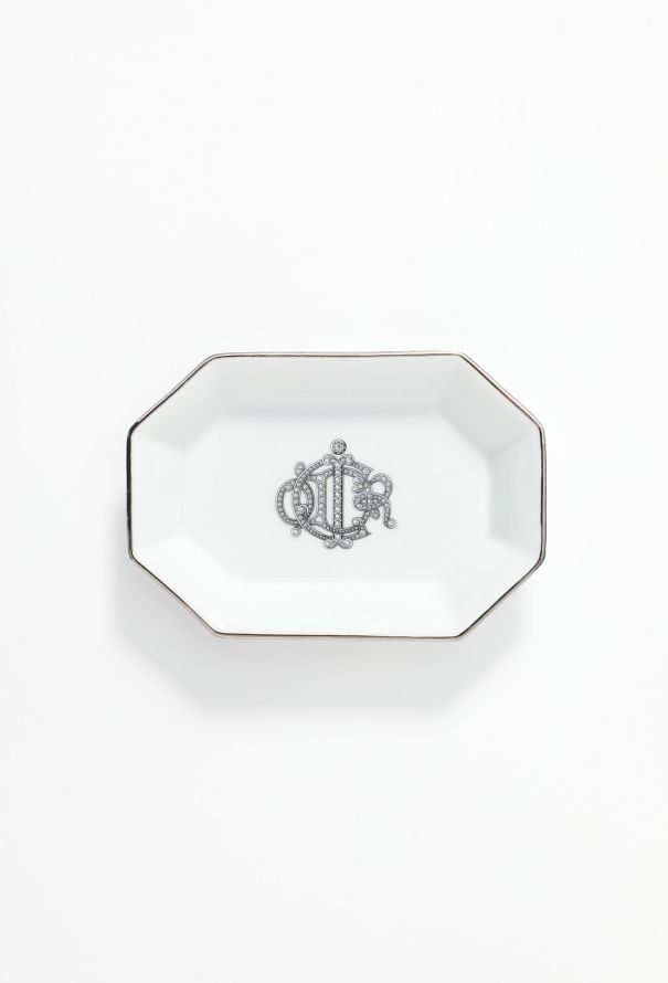 Christian Dior Vintage Limoges Porcelain Vide Poche - 1