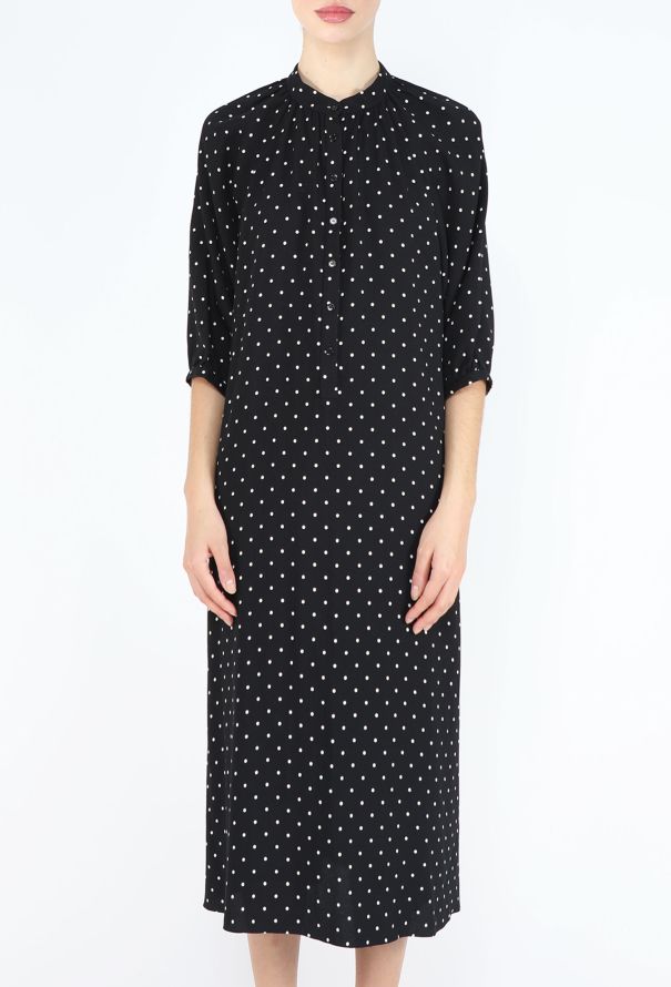 Céline Polka Dot Crêpe Dress, S/S 2021 - 3