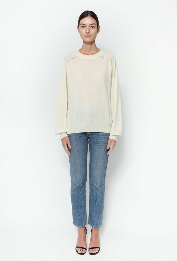 Hermès Stitched Cashmere Sweater - 2