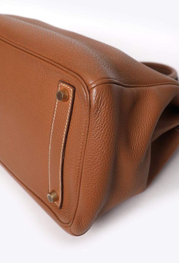 Hermès Gold Togo Haut à Courroies 32 - 8