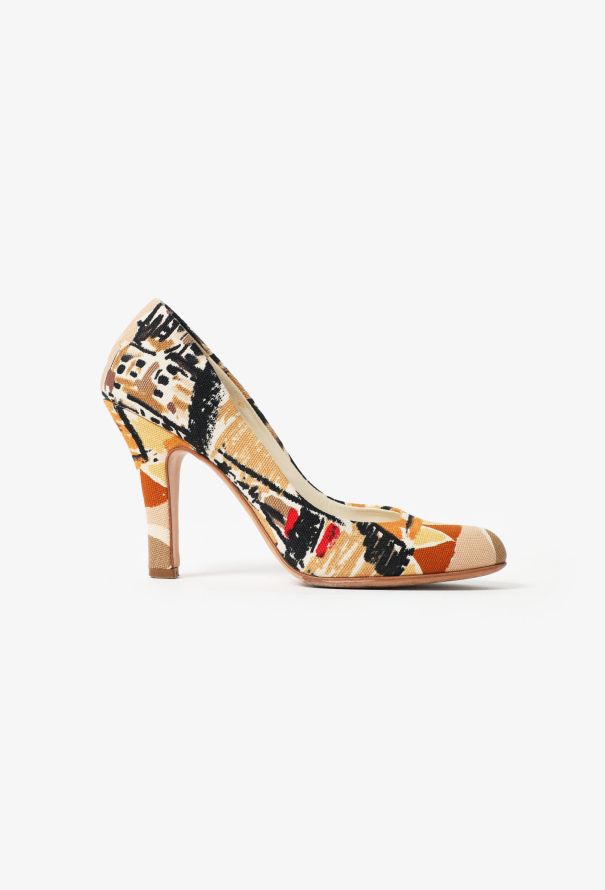 Prada S/S 2004 Paintbrush Pumps - 1