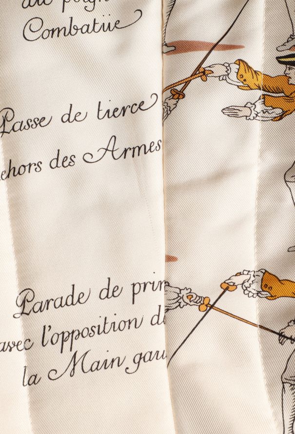 Hermès '70s ’Traité des Armes’ Silk Vest - 7