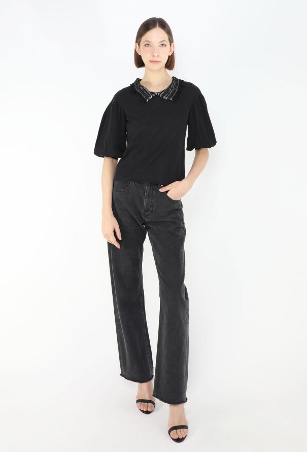 Chanel Tweed Collared 'CC' Top, 2005 - 4