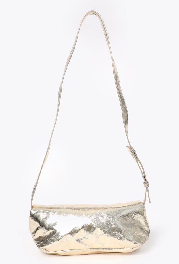 Jil Sander Metallic Small Rollup Bag - 5