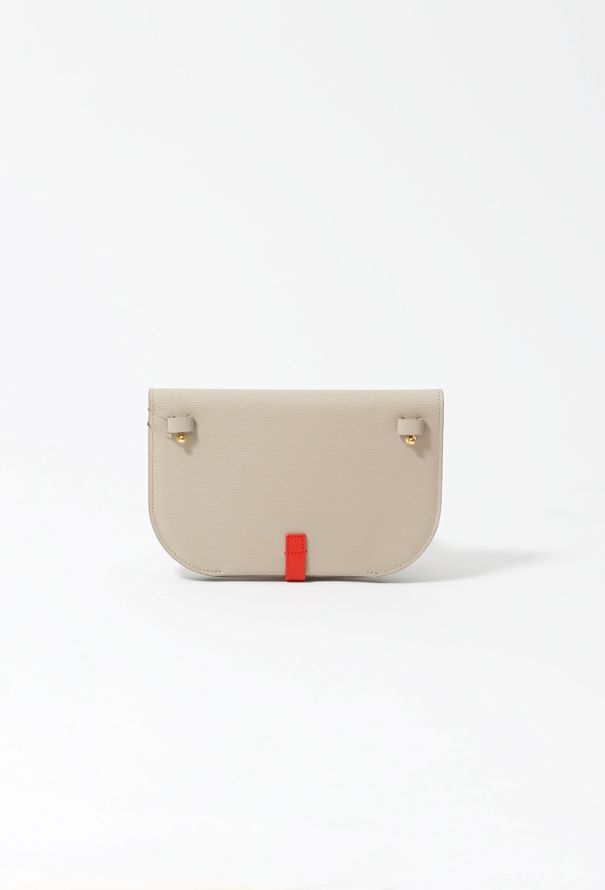 Céline Taupe Colorblock Mini Wallet - 5