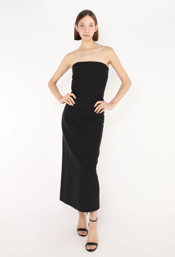 The Row Pre-Fall 2023 Ward Strapless Dress - 4