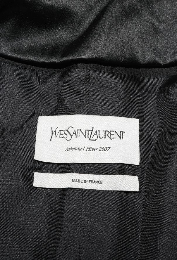 Saint Laurent F/W 2007 Smoking Dress - 7