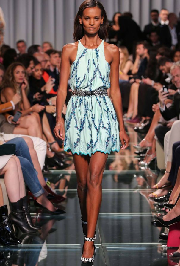 Louis Vuitton Resort 2015 Graphic Floral Dress - 3