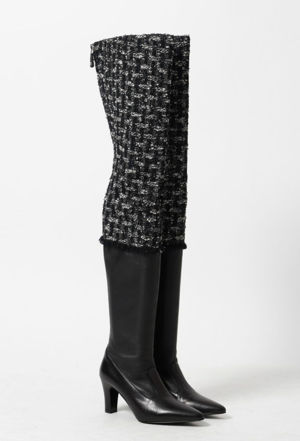 Chanel F/W 2013 Thigh-High Boots - 5