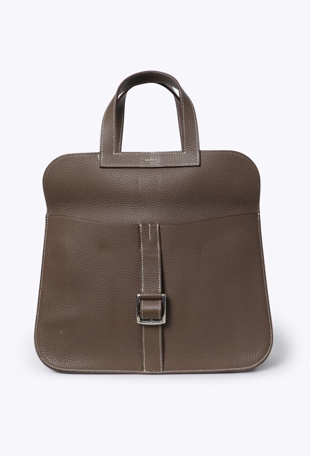 Hermès Étoupe Taurillon Clémence Halzan 31 - 4