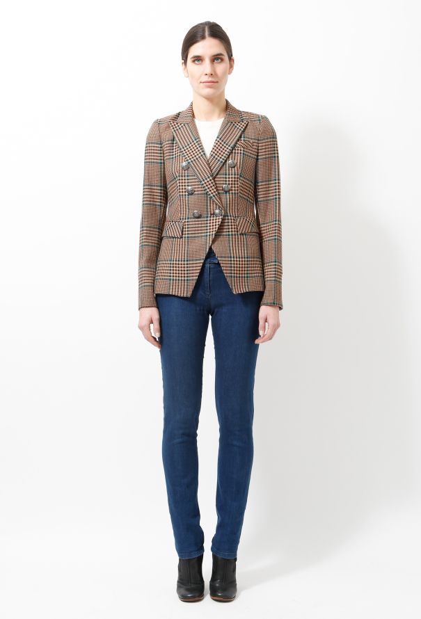 Modern Designers Veronica Beard Pre-Fall 2018 Plaid Ensemble - 4