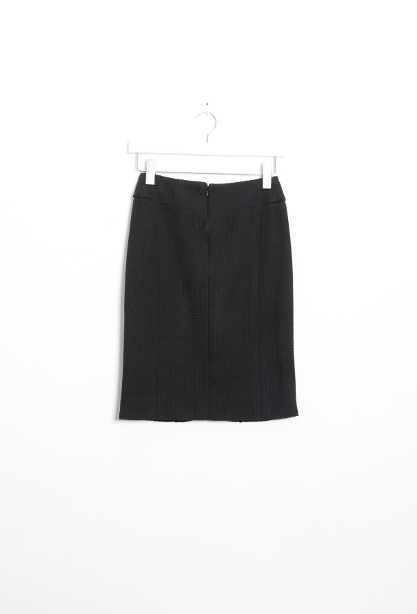 Chanel 2007 Bouclé Pencil Skirt - 7