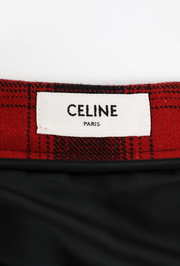 Céline 2020 Plaid Mini Skirt - 5