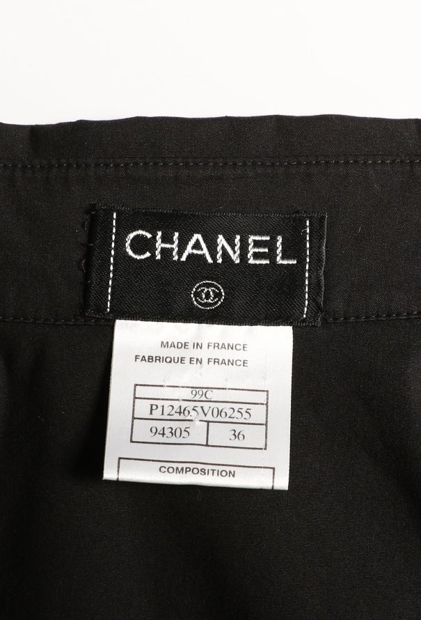 Chanel 1999 Cropped Cotton Top - 4