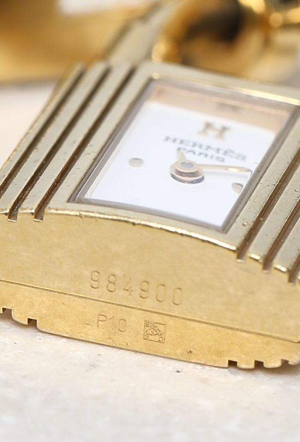 Hermès Craie Epsom Double Tour Kelly Watch - 6