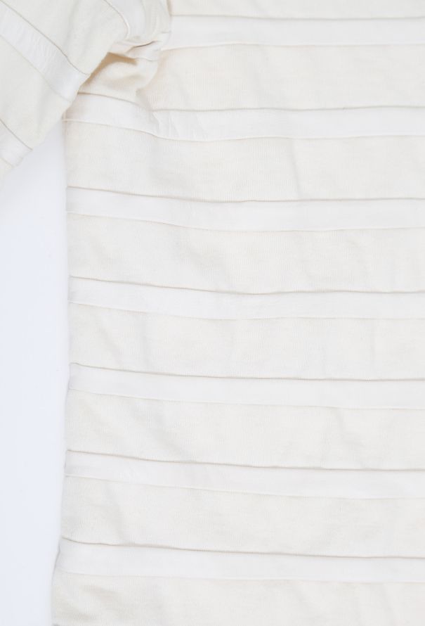 Céline Leather Striped Top - 6