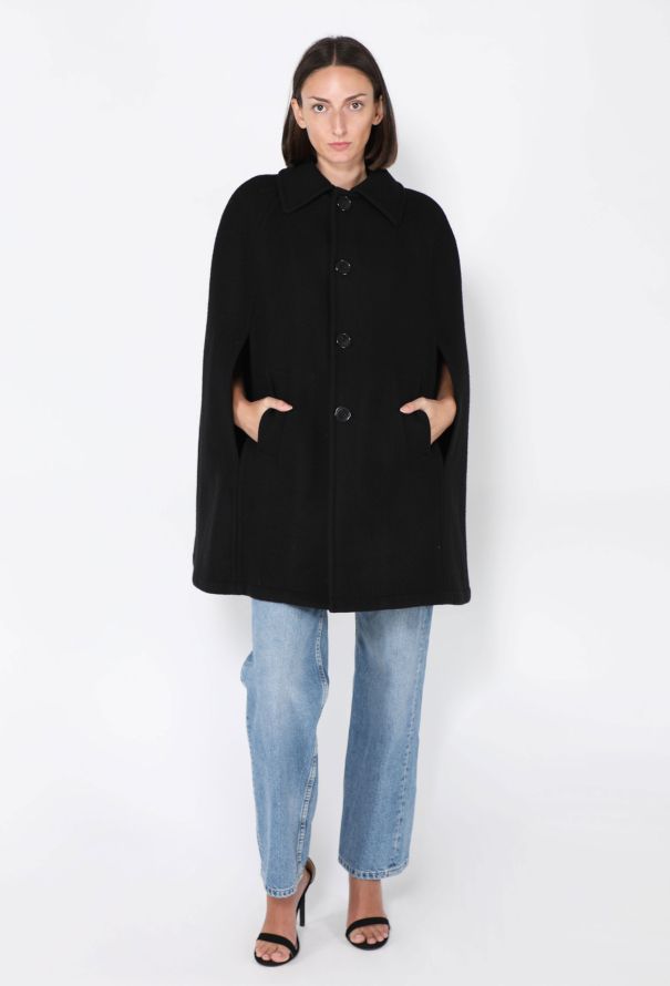 Saint Laurent Classic Wool Cape, 2014 - 5