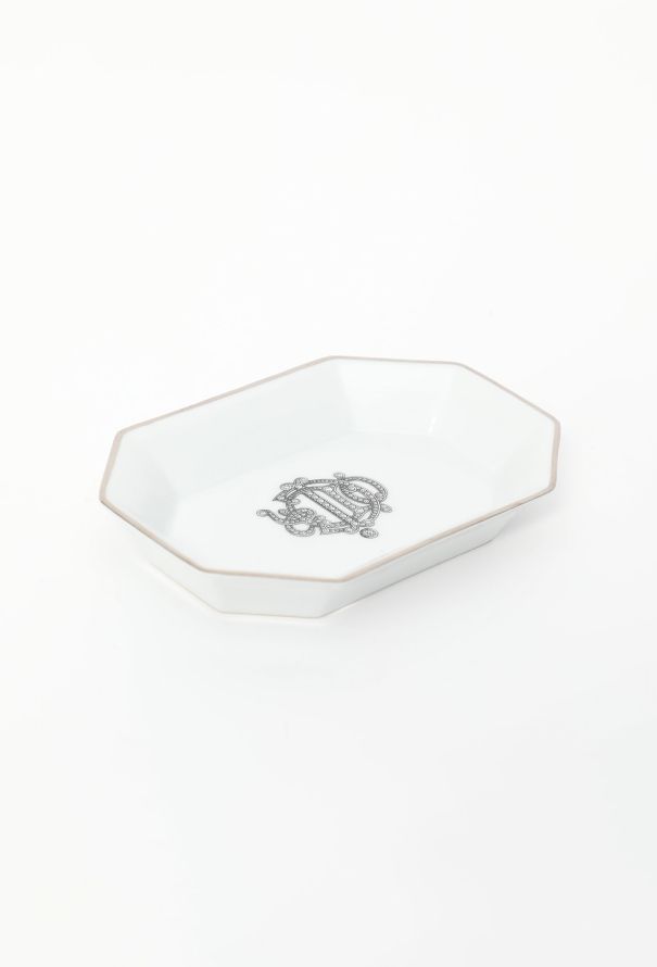 Christian Dior Vintage Limoges Porcelain Vide Poche - 2