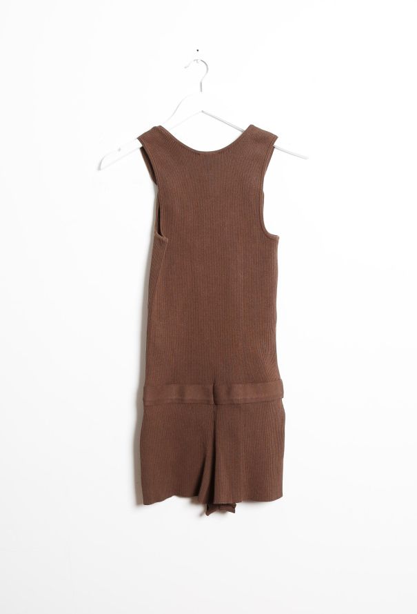 Chloé 2007 Ribbed Knit Romper - 9