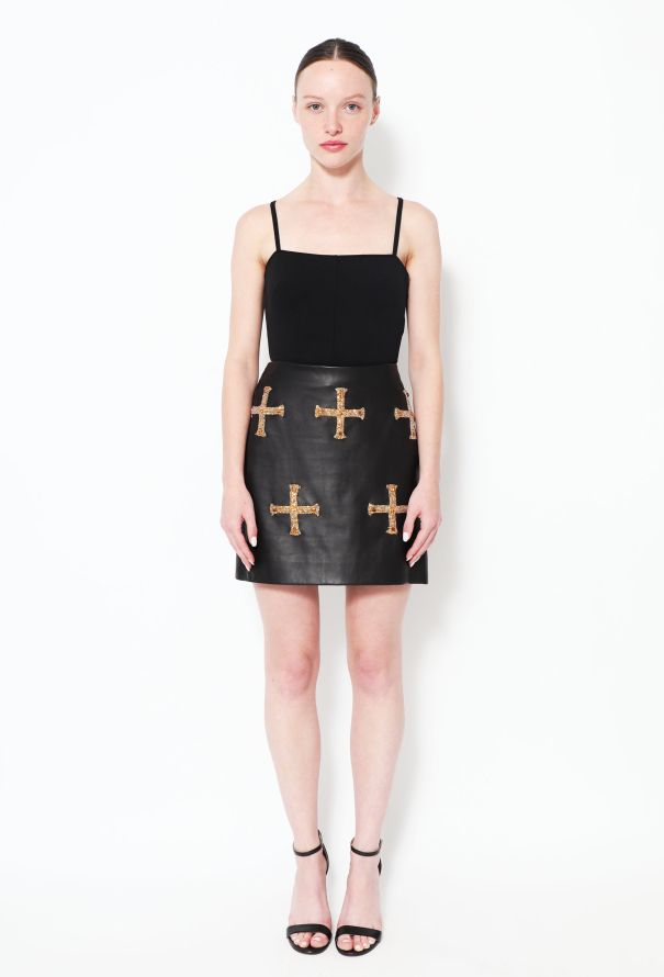 Gianni Versace COLLECTOR Atelier F/W 1997 Cross Skirt - 2