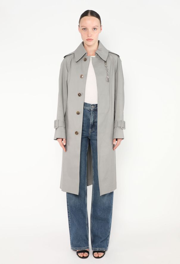 Balenciaga Belted Mackintosh Trench Coat - 2