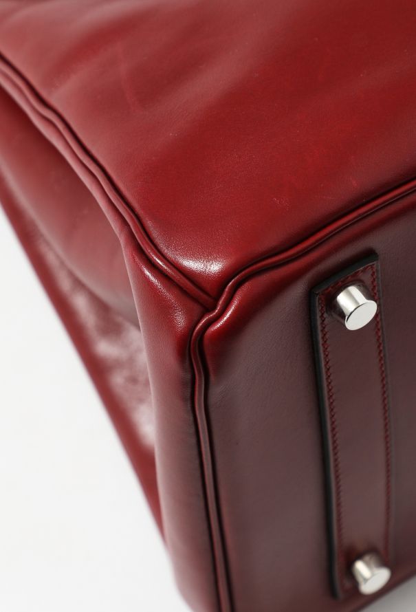 Hermès Rouge H Box Birkin 35 - 8