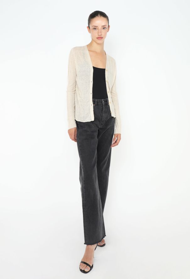 The Row 2023 Dwin Linen Cardigan - 4