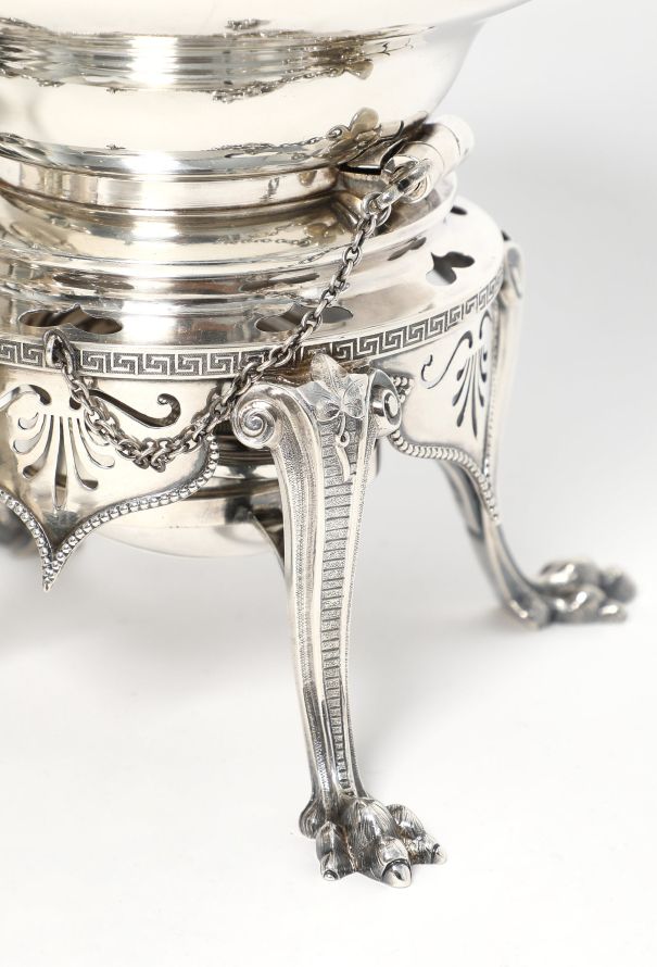Tiffany & Co 1860s Grecian 7-piece Sterling Tea & Coffee Set - 4