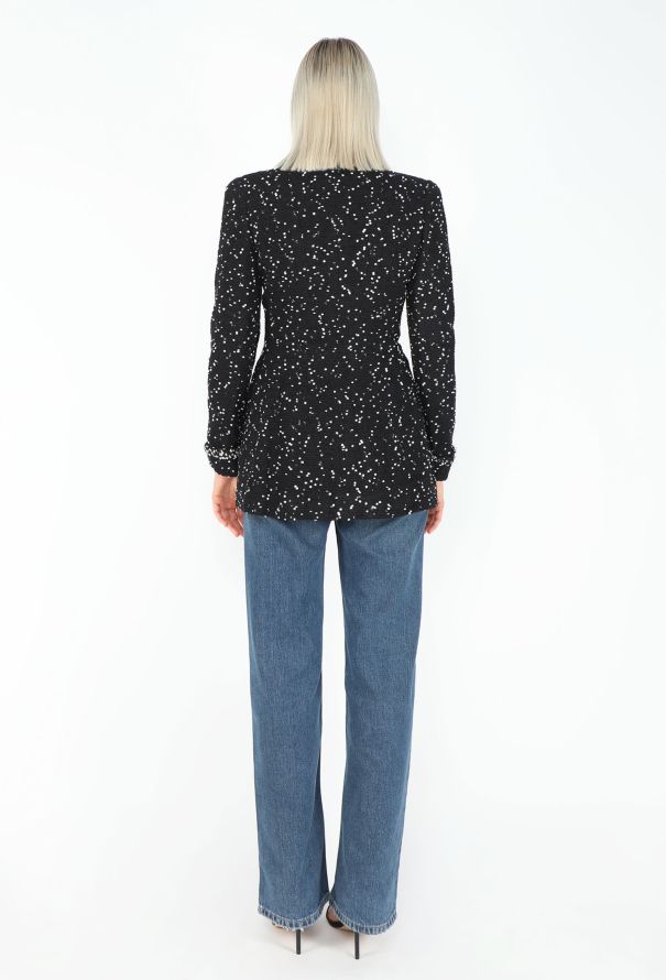 Chanel COLLECTOR 1995 Bicolor Tweed 'CC' Blazer - 10