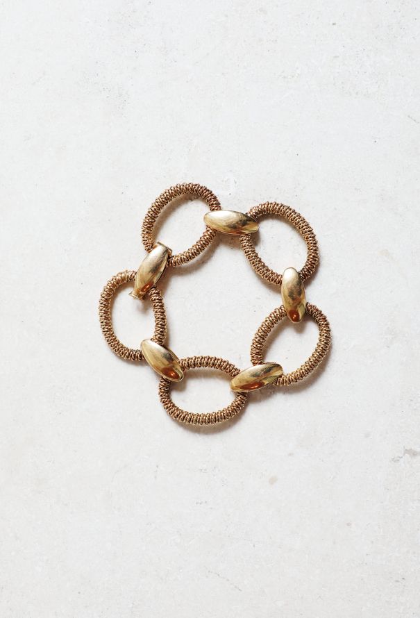 Vintage Fine Jewelry 18k Yellow Gold Bracelet - 1