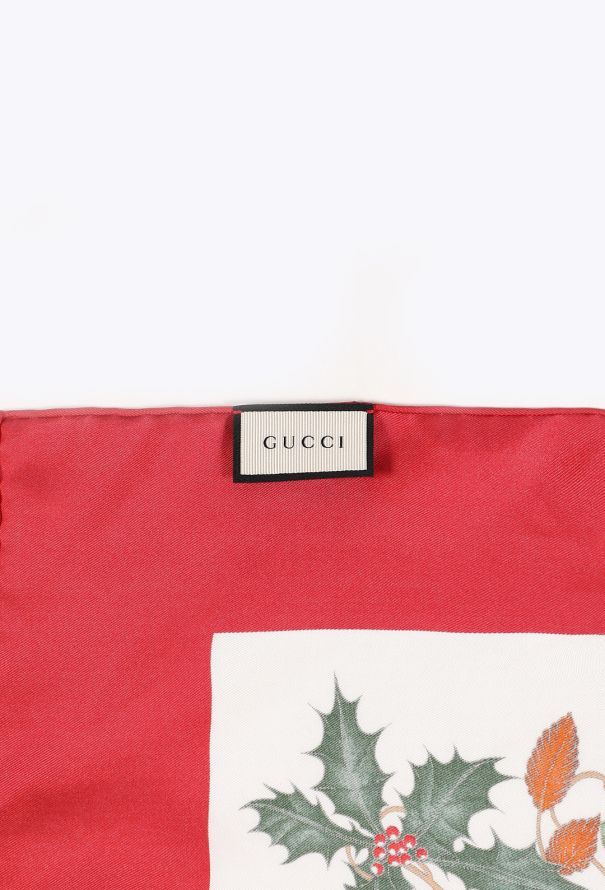 Gucci x CDG Flora Splatter Silk Scarf, 2015 - 6