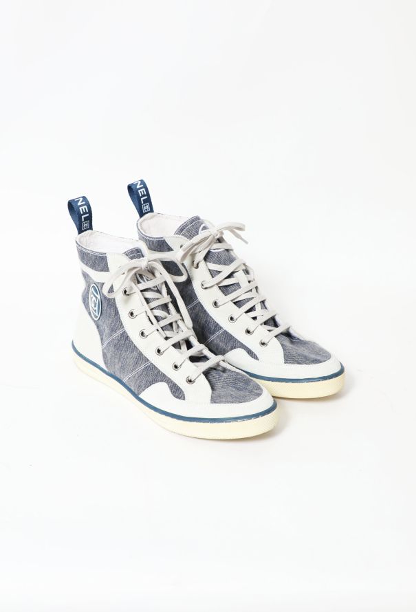 Chanel Resort 2008 Denim High-Tops - 3