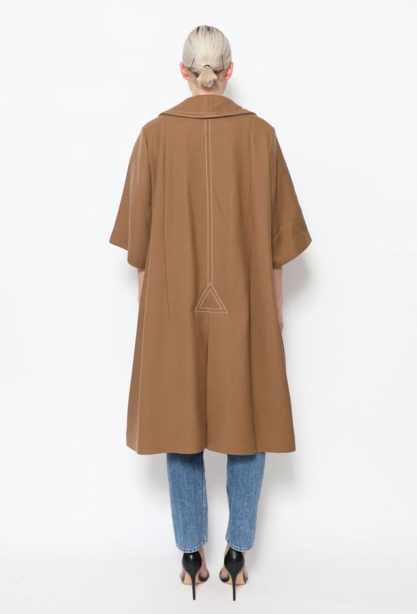 Chloé CAMPAIGN F/W 2019 Twill Overcoat - 6