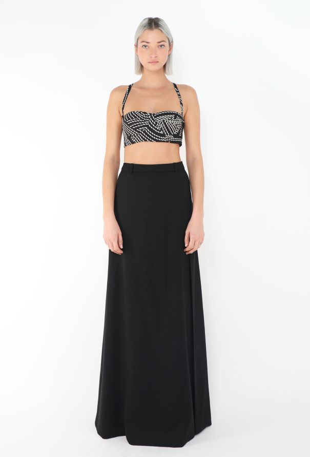 Hermès 2022 Graphic Silk Bralette Top - 3