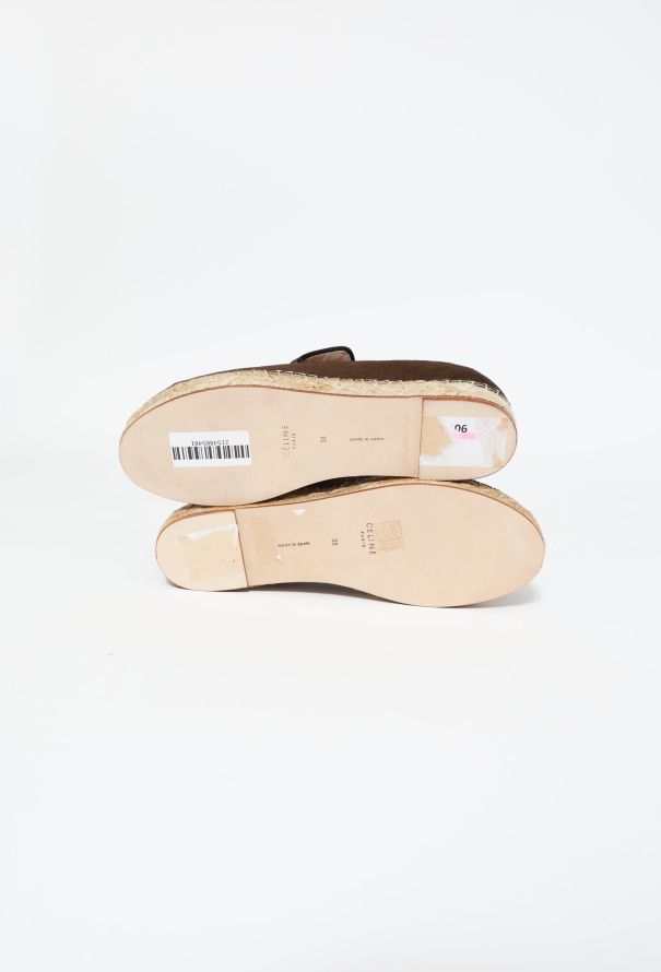 Céline Pony Hair Espadrilles - 6
